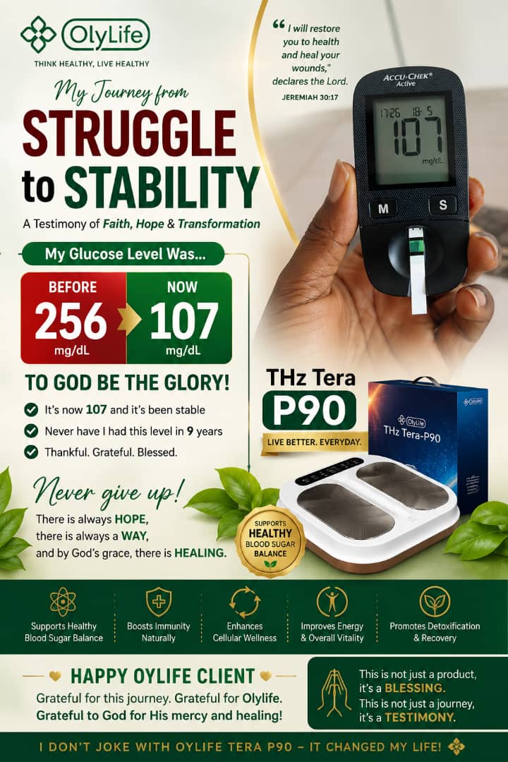 Glucose Level Stabilization testimonial