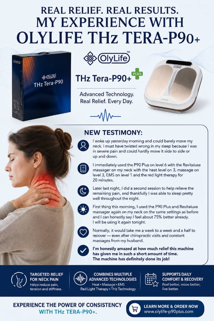 Neck pain relief testimonial